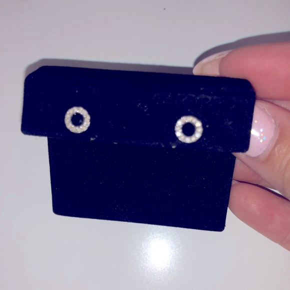 Sapphire studs unisex - Picture 1 of 6